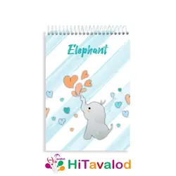 دفتر نقاشی 60 برگ مدل فیل پسرانه کد N131