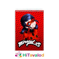 دفتر نقاشی 60 برگ مدل دختر کفشدوزکی کد N128