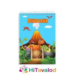 دفتر نقاشی 60 برگ مدل دایناسور کد N140