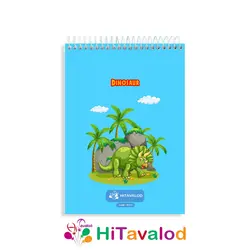 دفتر نقاشی 60 برگ مدل دایناسور کد N140