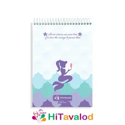 دفتر نقاشی 60 برگ مدل پری دریایی کد N160