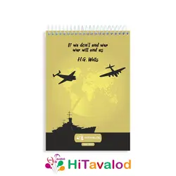 دفتر نقاشی 60 برگ مدل ارتشی کد N155