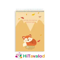 دفتر نقاشی 60 برگ مدل روباه کد N191