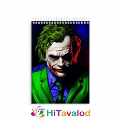 دفتر نقاشی 60 برگ مدل جوکر کد N186
