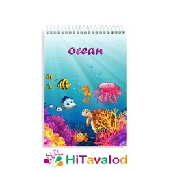 دفتر نقاشی 60 برگ مدل اقیانوس کد N195