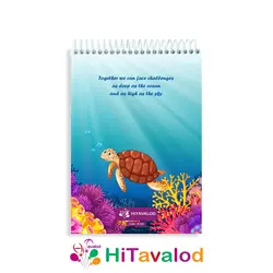 دفتر نقاشی 60 برگ مدل اقیانوس کد N195