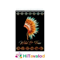 دفتر نقاشی 60 برگ مدل سرخپوست کد N201