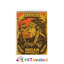 دفتر نقاشی 60 برگ مدل سرخپوست کد N202