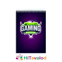 دفتر نقاشی 60 برگ مدل گیم کد N200