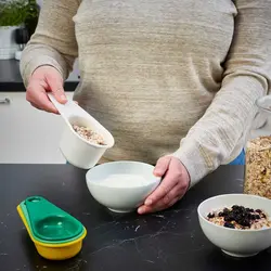 پیمانه شیرینی پزی و آشپزی 4 عدد مدل UPPFYLLD ایکیا | هومکده | فروشگاه اینترنتی وسایل خانه آشپزخانه ایکیا اصل