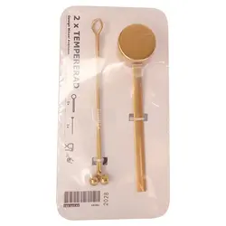 پیمانه و گیره قهوه طلایی ایکیا | هومکده | فروشگاه اینترنتی وسایل خانه آشپزخانه ایکیا اصل