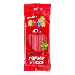 پاستیل مغزدار توت فرنگی شیبا (90 گرم)