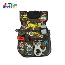 لباس کماندو ارتشی به همراه تفنگ و دستبند