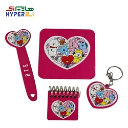 ست فانتزی چوبی 4تایی طرح bts