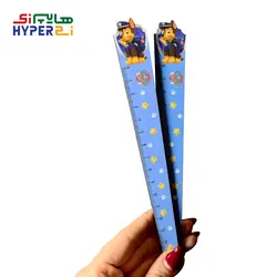 خط کش 15 سانتی چوبی سگ های نگهبان آبی