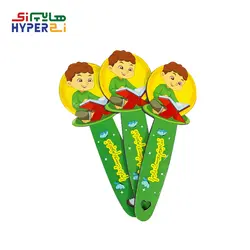 بوک مارک (نشانگر کتاب) فانتزی چوبی طرح عبادت پسرانه