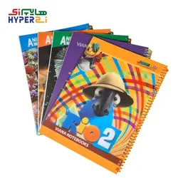 پک 5 عددی دفتر تحریر ویانا (3عدد 100 برگ-1عدد 80 برگ-1عدد 50برگ)