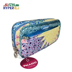 جامدادی پیکاسو G4 طرح کاشی 5 پولک دار