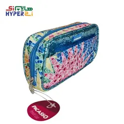 جامدادی پیکاسو G4 طرح کاشی 4 پولک دار