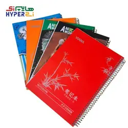 پک 5 عددی دفتر سیمی ویانا (2عدد 100 برگ-2عدد 80 برگ-1عدد 50 برگ)