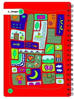 دفتر 50برگ زيماژ کد 13228