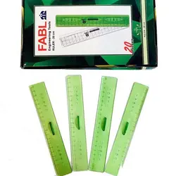 خط کش Fabl دسته دار سايز 20سانتيمتر