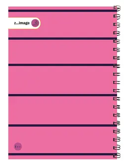 دفتر مقوایی سیمی 100 برگ زیماژ کد 4107