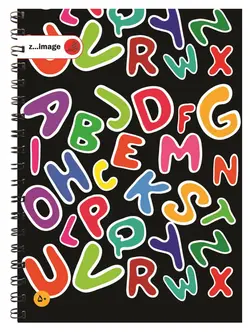 دفتر زبان مقوایی سیمی 50 برگ زیماژ کد 31416