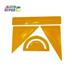 ست اندازه گیری فانتزی ژله ای فابل زرد