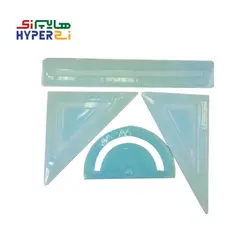 ست اندازه گیری فانتزی ژله ای فابل آبی کمرنگ