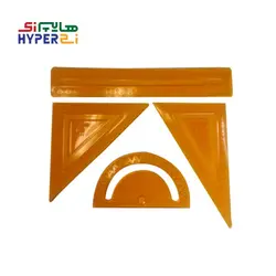 ست اندازه گیری فانتزی ژله ای فابل پرتقالی