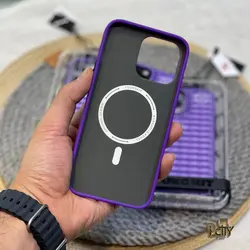 قاب یانگ کیت مگ سیف تروکالربنفش آیفون۱۳پرومکس،آیفون۱۴پرومکس Youngkit magsafe true color purple iphone13promax,iphone14promax