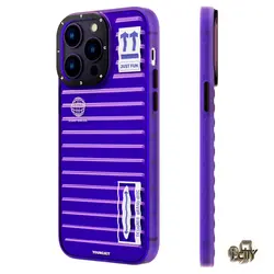 قاب یانگ کیت پافر بنفش آیفون ۱۳پرومکس،آیفون۱۴پرومکس Youngkit Fluorite iphone 13/14promax