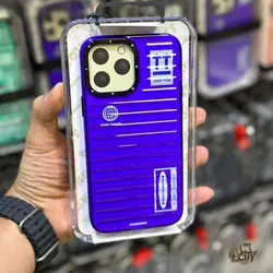 قاب یانگ کیت پافر بنفش آیفون ۱۳پرومکس،آیفون۱۴پرومکس Youngkit Fluorite iphone 13/14promax