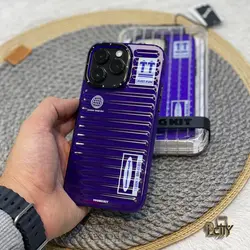 قاب یانگ کیت پافر بنفش آیفون ۱۳پرومکس،آیفون۱۴پرومکس Youngkit Fluorite iphone 13/14promax