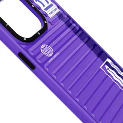 قاب یانگ کیت پافر بنفش آیفون ۱۳پرومکس،آیفون۱۴پرومکس Youngkit Fluorite iphone 13/14promax