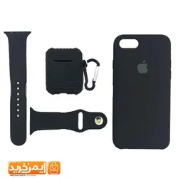 ست کامل بند اپل واچ سیلیکونی، ایرپاد و آیفون 8plus/7plus • ایمن خرید