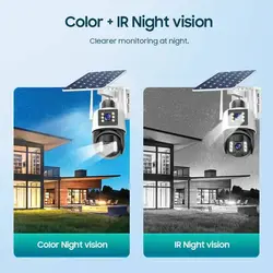 دوربین سولار سیم کارتی دو لنز مدل VCS09-G