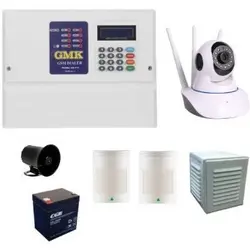 پکیج دزدگیر اماکن سیم کارتی جی ام کا GMK890 M1 با بیمه ایران 12 ماهه+دوربین وایرلس
