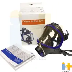 ماسک تنفسی شیمیایی تمام صورت دراگر مدل 6300 - imeniplu