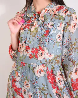 پیراهن گلدار A00194 - فروشگاه اینترنتی ایفینیتی