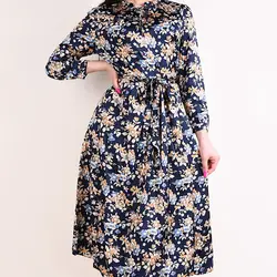 پیراهن گلدار A00218 - فروشگاه اینترنتی ایفینیتی