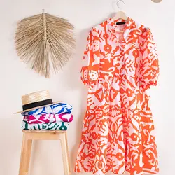 پیراهن طرحدار A00276