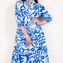 پیراهن طرحدار A00276