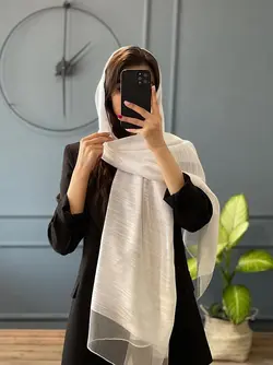 شال لینن مجلسی حاشیه تور