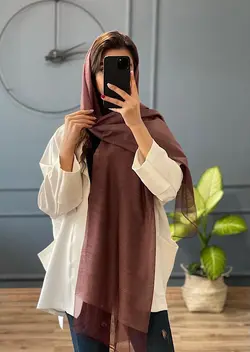 شال لینن مجلسی حاشیه تور