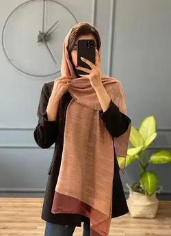 شال لینن مجلسی حاشیه تور