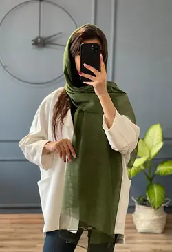 شال لینن مجلسی حاشیه تور