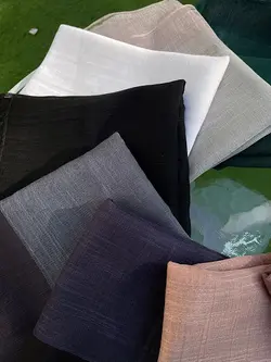شال لینن مجلسی حاشیه تور