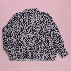 شومیز کیمونو پلنگی یقه فرنچ(b0086)